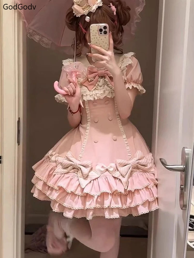 Lolita Kawaii Dress by MadisonnSavannahBoutique