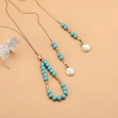 Bohemian Jewelry Set for Women Turquoise Belt, Rings, Necklace, Earrings, Bracelet by MadisonnSavannahBoutique