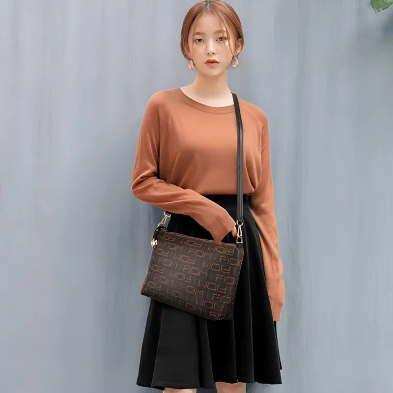 6-Pcs Women Handbag Purse Shoulder Totes Satchel Bags Top-Handle Boston Bag Crossbody Bag Wallet Messenger Set by MadisonnSavannahBoutique